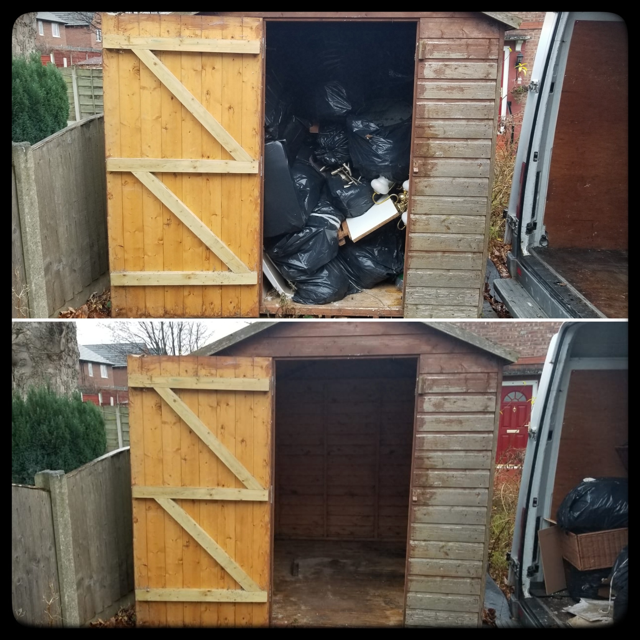 Shed Clearance in Salford M6