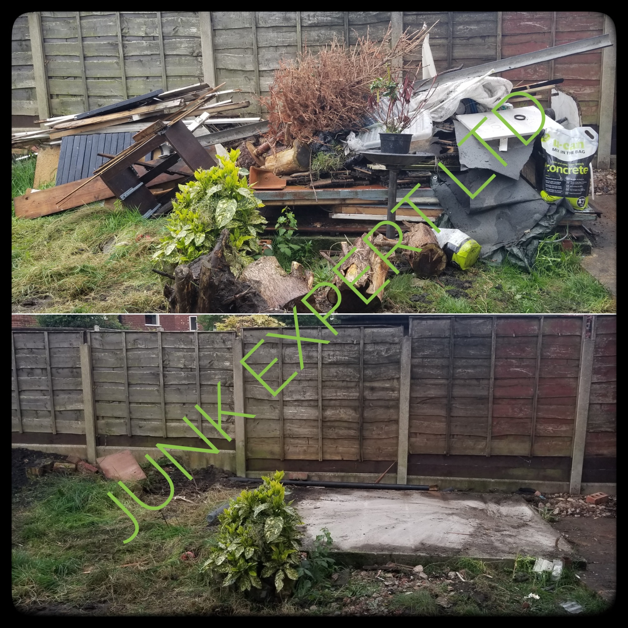 Garden Clearance and Shed Disposal in Offerton Stockport SK1.